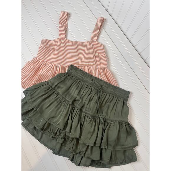 NWT Aerie Sweet ‘N’ Silky Skirt & American Eagle Baby Doll Cami Bundle Size M - Picture 2 of 7